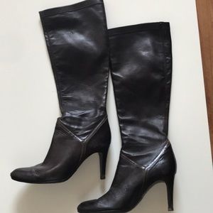 Cole Haan Brown Leather Boots